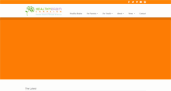 Desktop Screenshot of healthybraincampaign.com